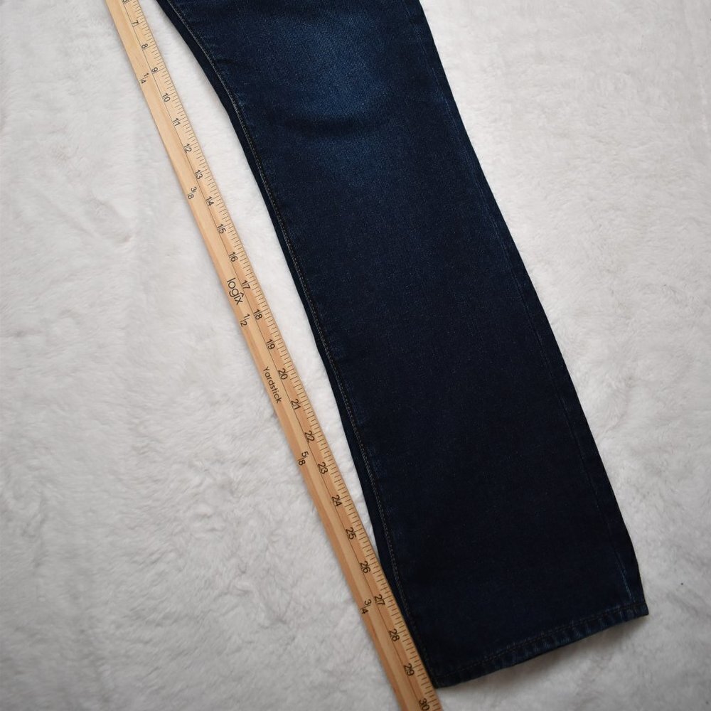 Abercrombie & Fitch Mens Jeans Sz 31 X 32 Skinny Mid Rise Dark Wash 5 Pocket - Picture 12 of 16